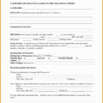 Free Landlord Lease Agreement Template Of Landlord Tenant Agreement