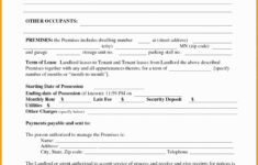 Free Landlord Lease Agreement Template Of Landlord Tenant Agreement