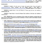 Free Louisiana Standard One 1 Year Residential Lease Agreement
