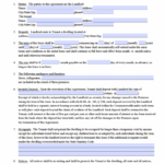 Free Massachusetts Standard Residential Lease Agreement Template PDF