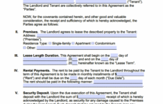 Free Massachusetts Standard Residential Lease Agreement Template PDF