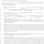 Free Mississippi Residential Lease Agreement Form PDF 105KB 4 Page S
