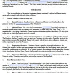 Free Nebraska Rental Lease Agreement Templates PDF Word