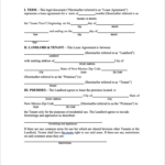 Free New Mexico Rental Lease Agreement Templates PDF WORD