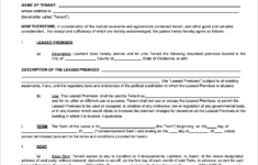 Free Oklahoma Commercial Lease Agreement PDF WORD