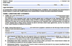 Free Oklahoma Standard One 1 Year Residential Lease Agreement PDF
