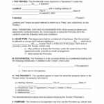 Free Pennsylvania Standard Residential Lease Agreement Form PDF