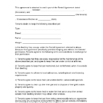 Free Printable Basic Rental Agreement Free Printable