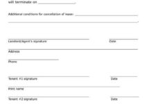 Free Printable Black And White Pdf Form Landlord Tenant Agreement