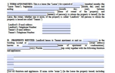 Free Printable Florida Residential Lease Agreement Free Printable