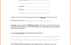 Free Printable Lease Agreement Forms Free Printable
