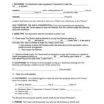Free Rental Lease Agreement Templates Fill Online Print