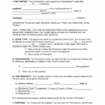 Free Rhode Island Standard Residential Lease Agreement PDF Word