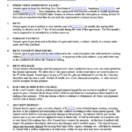 Free Standard Residential Lease Agreement Templates PDF Word