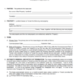 Free Texas Rental Lease Agreement Templates 6 PDF