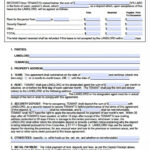 Free Utah Rental Lease Agreement Templates PDF Word