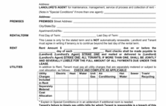 Free Wisconsin Association Of Realtors Residential Lease Agreement