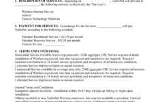 General Contract For Services Template Free Printable Documents