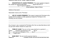 Illinois Commercial Lease Agreement Template PDF Fill Out And Sign