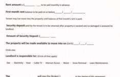Image Result For Free Printable Basic Rental Agreement Room Rental