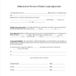 Lease Renewal Template 5 Free Word PDF Documents Download Free