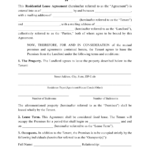 New Hampshire Residential Lease Agreement Template Download Printable