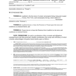 New York Residential Lease Agreement 2020 Fill And Sign Printable