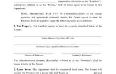 North Carolina Residential Lease Agreement Create Download Free North