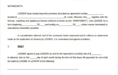 Printable Blank Lease Agreement Form 19 Free Word PDF Documents