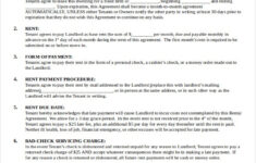 Printable Rental Agreement 21 Free Word PDF Documents Download