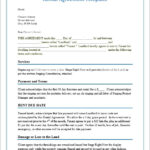 Rental Agreement Templates Word Templates For Free Download