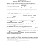 Rhode Island Standard Residential Lease Agreement Free Download