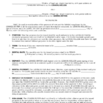 Sample Rent To Own Lease Agreement Free Printable Documents