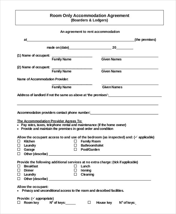 Simple Rental Agreement 10 Free Word PDF Documents Download Free 