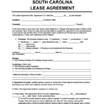South Carolina Residential Lease Agreement Create Download