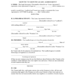 Tennessee Rent And Lease Template Free Templates In PDF Word Excel