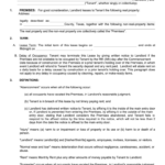 Texas Residential Lease Agreement 2020 Pdf Fill Online Printable