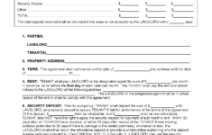 Utah Standard Residential Lease Agreement PDF MS Word Free