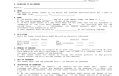 Virginia Residential Lease Agreement Form Free Download
