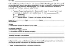 Wisconsin Residential Lease Rental Agreement Forms Docs Free PDF