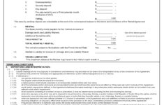 38 Free Car Rental Agreements [&amp; Forms] ᐅ Templatelab with Vehicle Lease Agreement Form Free Printable