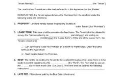 80+ Free Rental Lease Agreement Templates In 2021 | Cocosign with regard to A Printable Lease Agreement