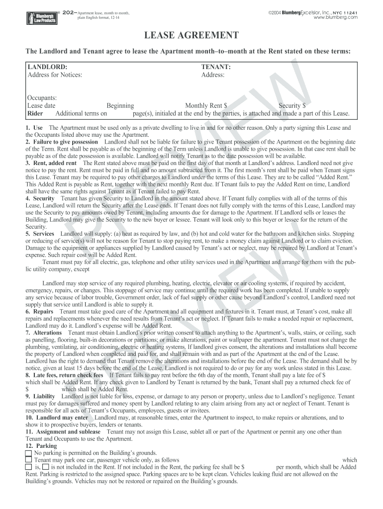 Fillable Online T186 Lease Agreement Fax Email Print - Pdffiller throughout T186 Lease Agreement Printable