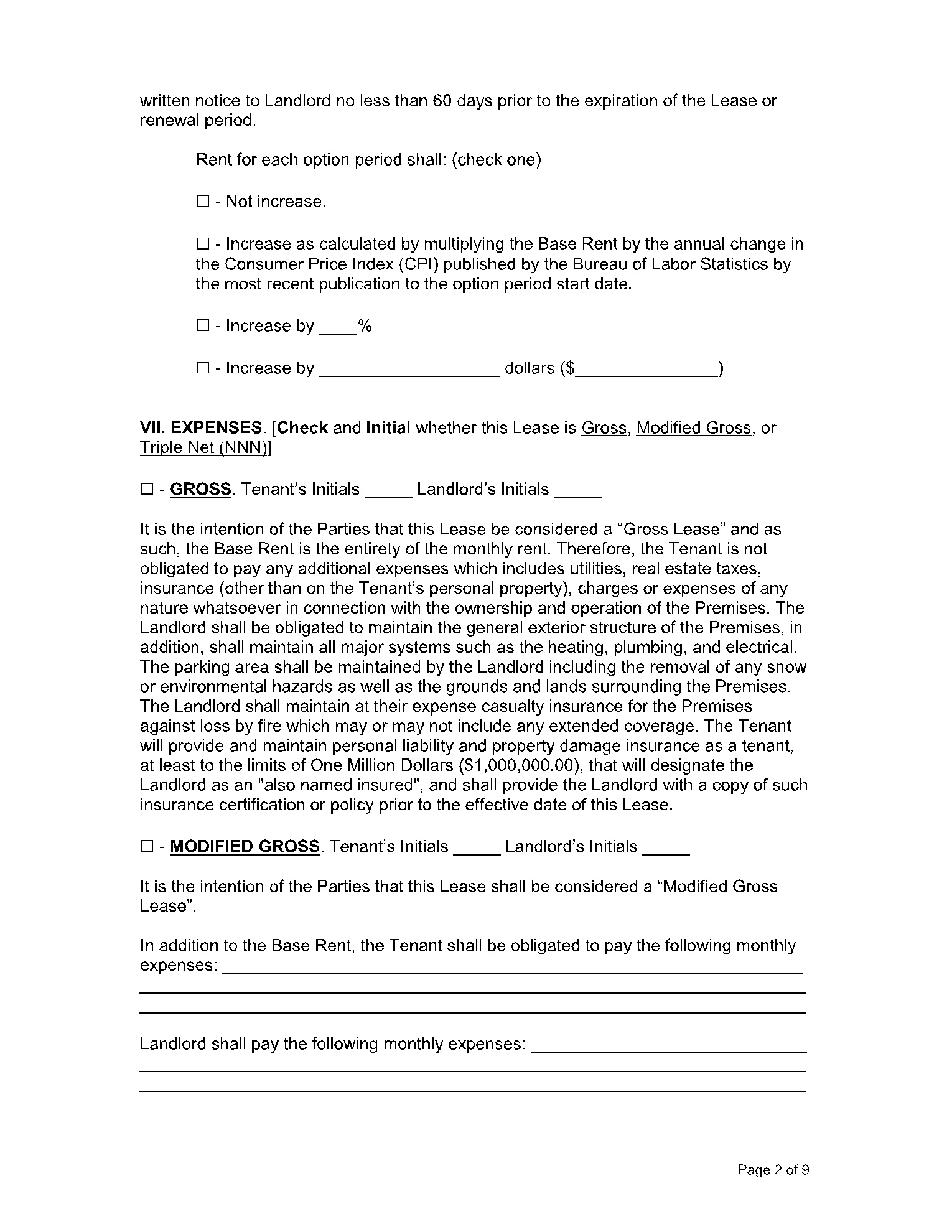Florida Commercial Lease Agreement (100% Free) | Cocosign regarding Printable Lease Agreement Florida Commercial