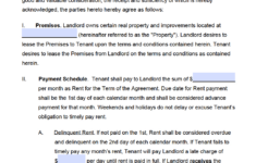 Free Arizona Rental Lease Agreement Templates | Pdf | Word within Free Printable Arizona Residential Lease Agreement