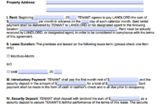 Free California Rental Lease Agreement Templates | Pdf | Word regarding Printable California Lease Agreement Download