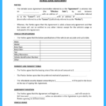 Free Car Lease Agreement Template To Win More Clients Intended For Generic Vehicle Lease Agreement Printable