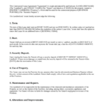 Free Commercial Lease Agreement Template [Pdf] | Lawdistrict For Pdf Printable Commercial Lease Agreement Template Free
