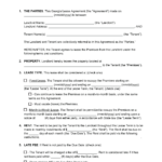 Free Georgia Rental Lease Agreement Templates (6) | Pdf With Printable Lease Agreement Georgia Residential