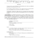 Free Hunting Lease Agreement Templates | Formspal Throughout Free Printable Hunting Lease Agreement Template